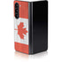 Canada Flag Distressed Galaxy Z Fold5 5G Skin